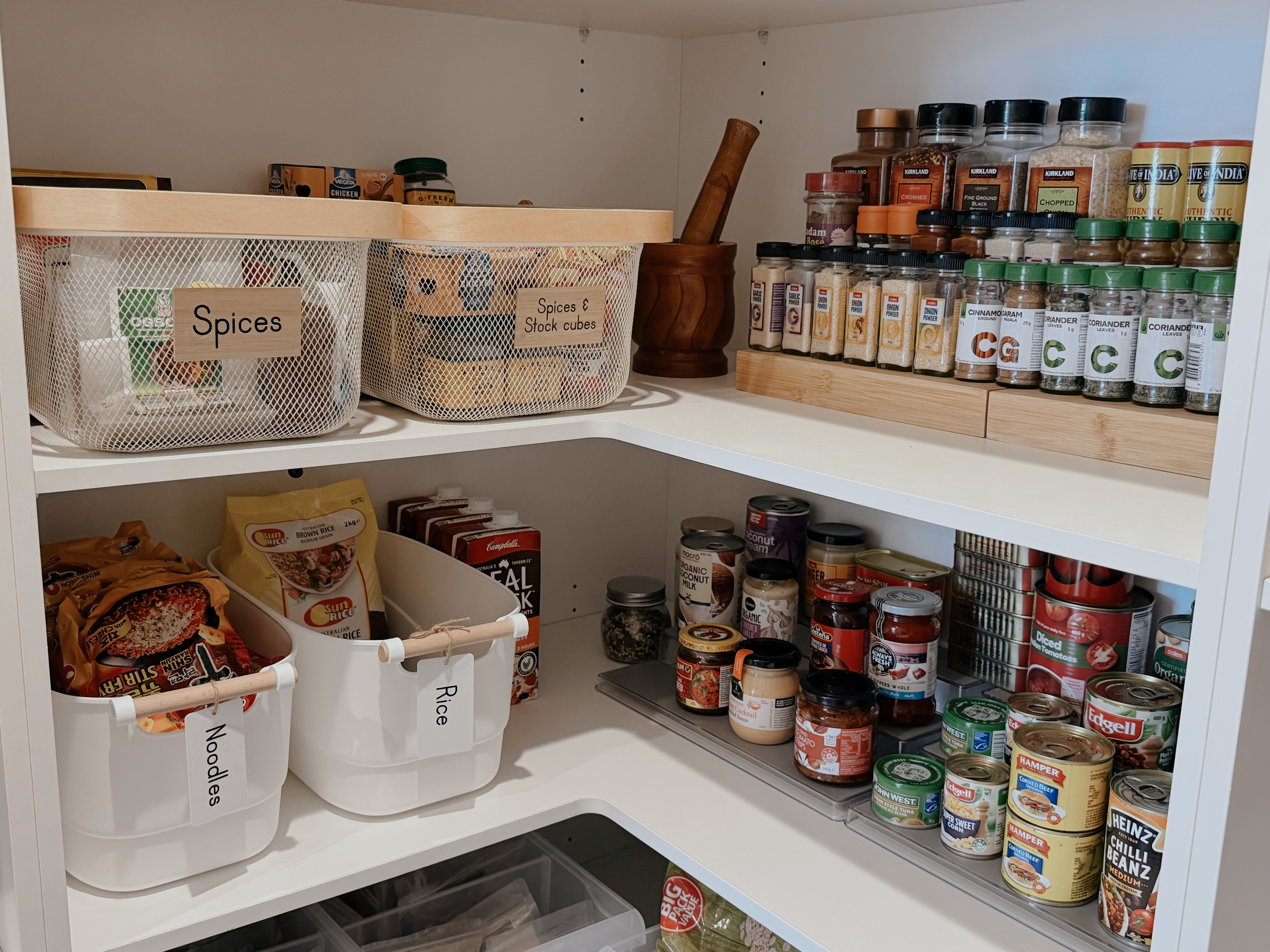 Styled shelf