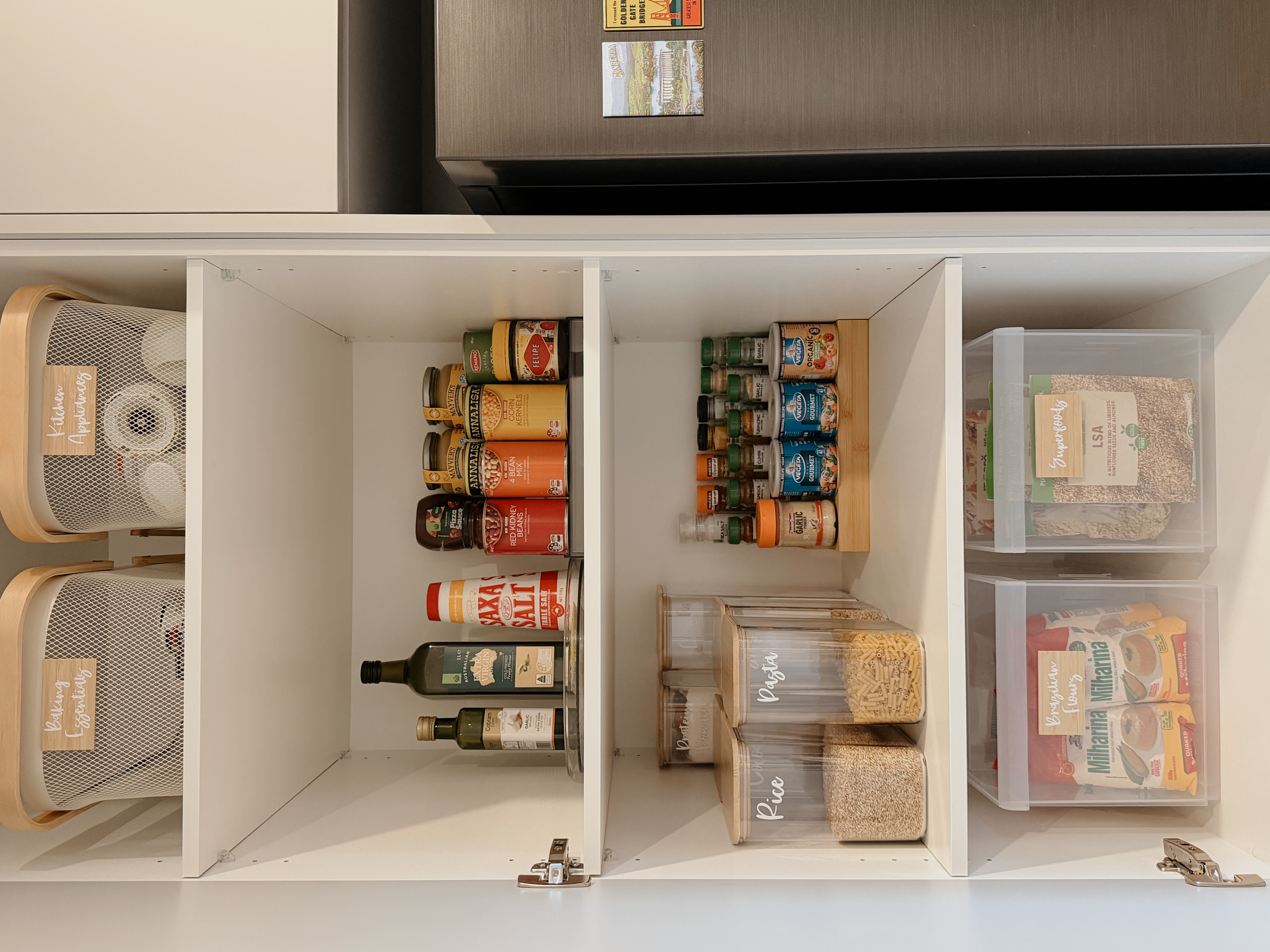Organised pantry